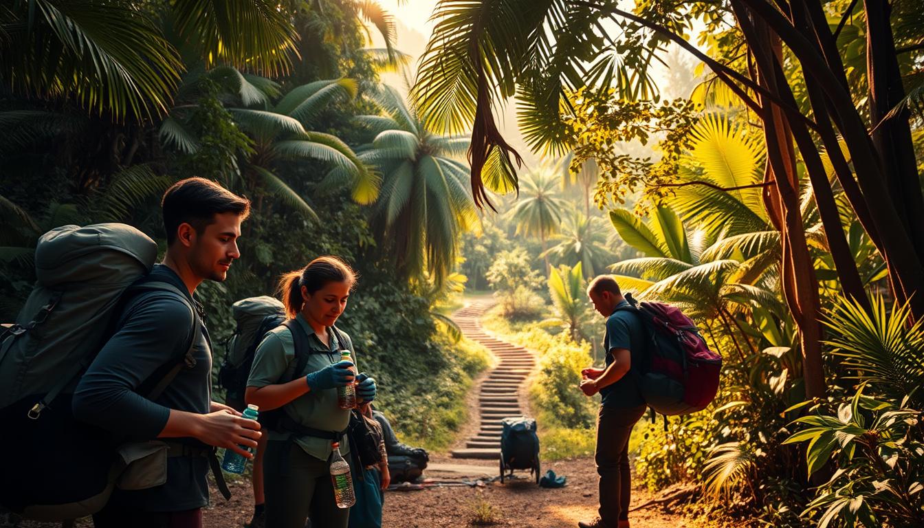 Jungle Trek Preparation Jungle Trek Preparation